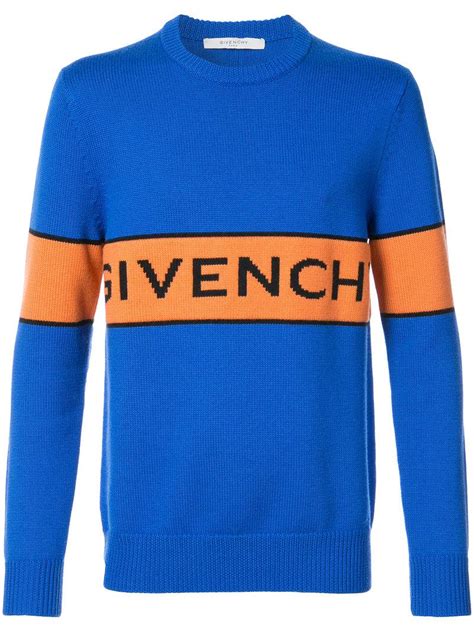 blue givenchy jumper|Givenchy jumpers men's.